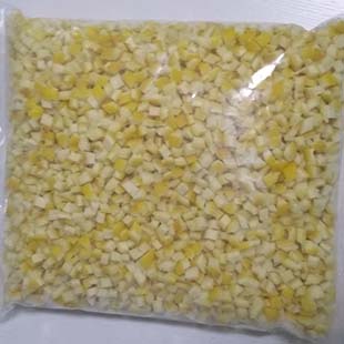冷凍レモンの皮丁