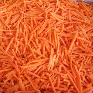 IQF Carrot strips